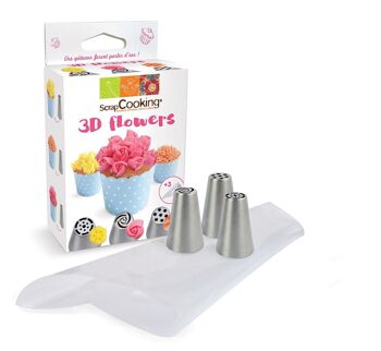 Kit douilles 3D Flowers 5