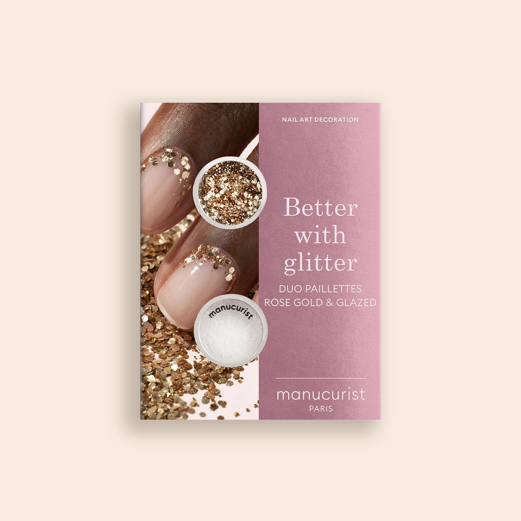 Rose Gold & Glazed Nail Polish