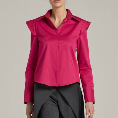 Camicia con Alette sulle Spalline