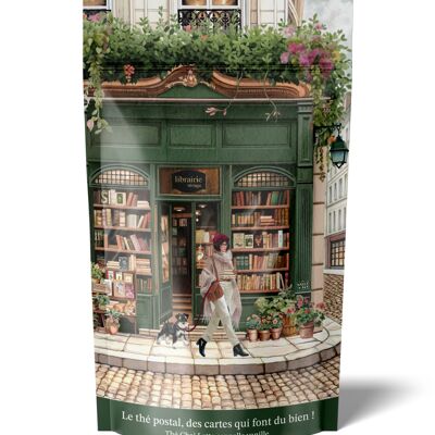 POSTAL TEA THE VINTAGE BOOKSTORE (CARDS THAT DO GOOD! )