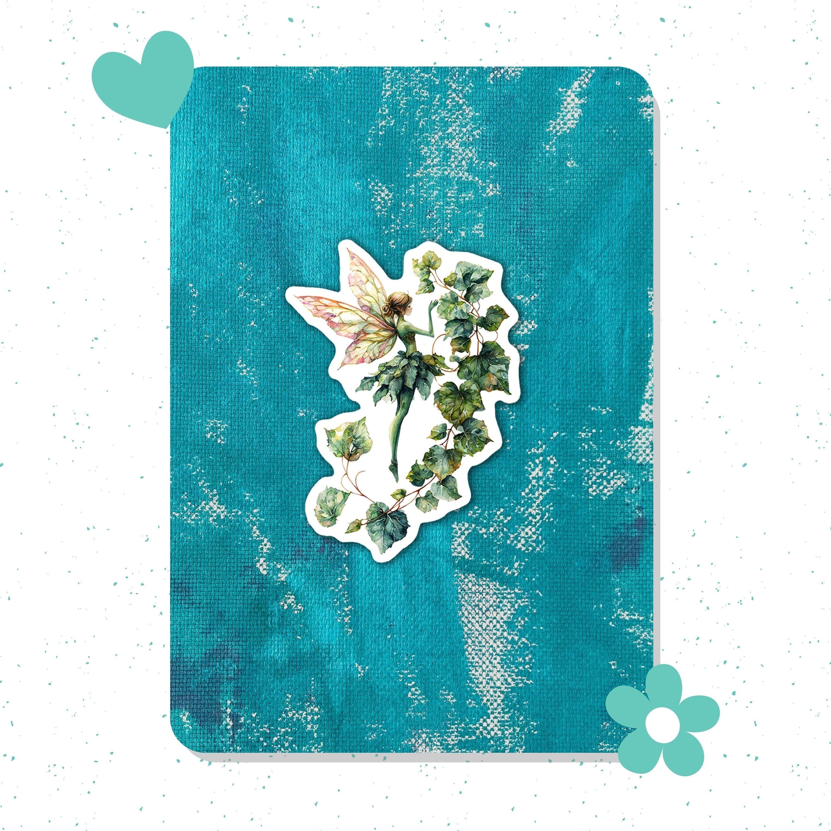 Grüne Fee Vinyl-Aufkleber