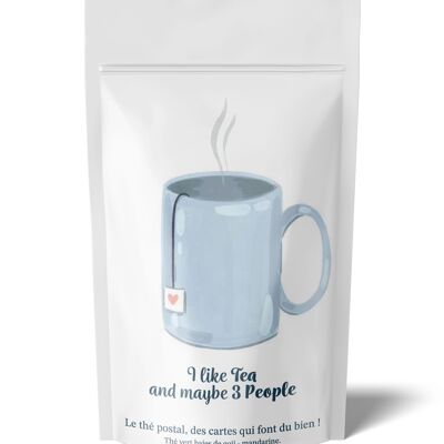 POSTAL TEA I LIKE TEA AND MAY BE 3 PEOPLE (CARDS THAT DO FEEL GOOD! )