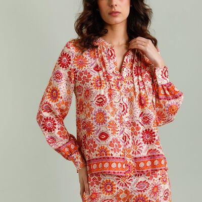 Théa Daisy Print Blouse - CK08129-15