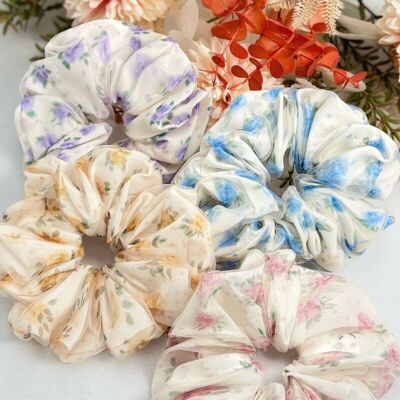 Scrunchie a forma di fiore 15 cm FQ62