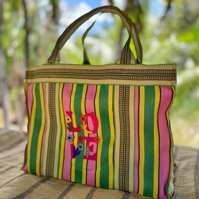 Shopper XL in plastica riciclata LOVE 25