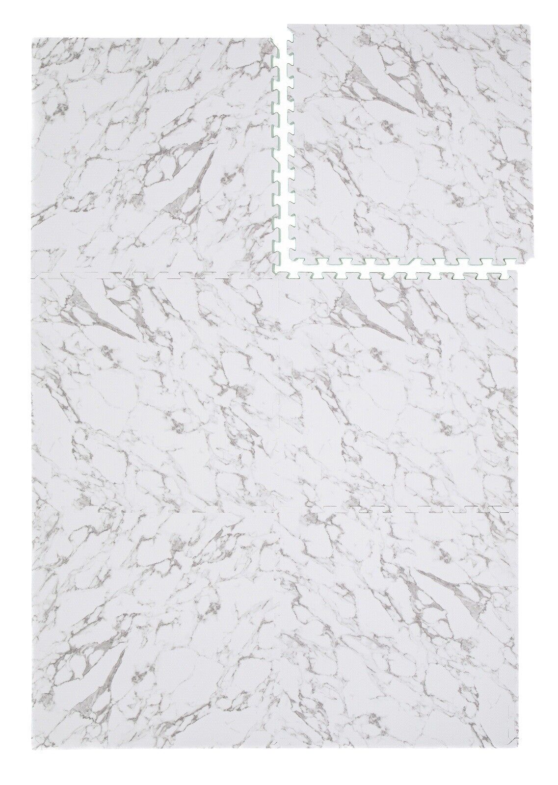 Alfombra de juego infantil Kidolo Marble Puzzle - 120 x 180 cm