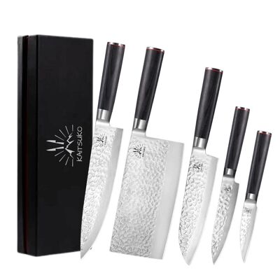Set of 5 Japanese knives - Kaito