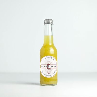 Mocktail Don Juan.com - Pomme Concombre Gingembre - format 250ml