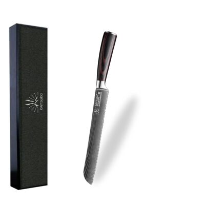Bread knife - Chef Tanaka - Forest Wood