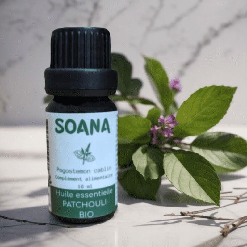 Olio essenziale di patchouli biologico