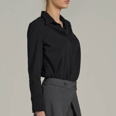 Chemise avec logos latéraux