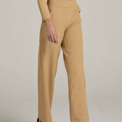 Pantalone Cut-Out a Gamba Dritta