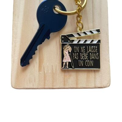 Key ring: don't leave baby in a corner