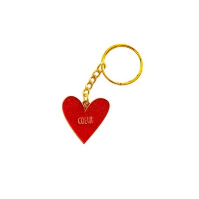 Llavero de corazón