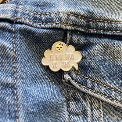 Non ho più 20 anni, pin
