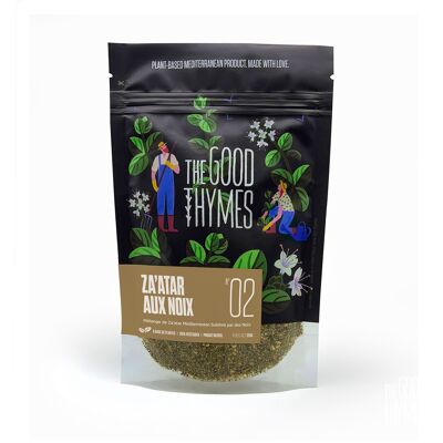 Auténtico zaatar de nuez libanés premium 120 g | Mezcla Auténtica y Sabrosa | Superalimento 100% vegetal y rico en antioxidantes | Sabores del Líbano