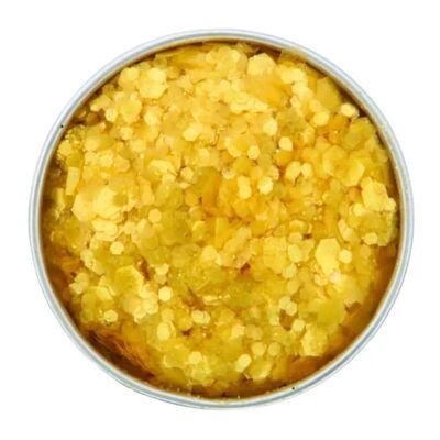 Paillettes écologiques dorées et miel