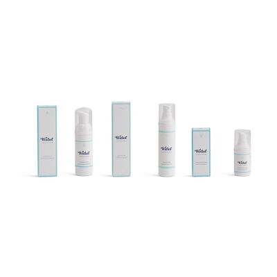 Try & Travel Set -  Balancing Toner 50ml, Cleansing Mousse 50ml, Nourishing Facial Cream 15ml