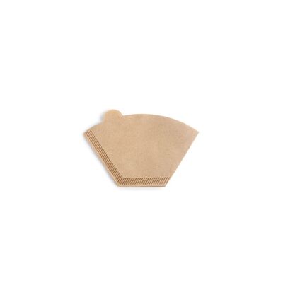 Unbleached Coffee Filter No. 2 (100 Units) - IBILI