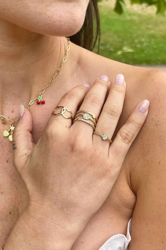 Anello in acciaio inossidabile 424RX127