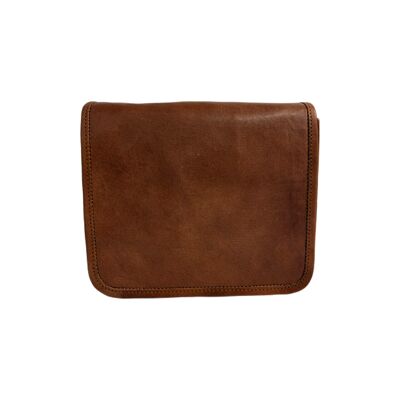 Borsa a tracolla in pelle mista e vintage - DJANGO 9