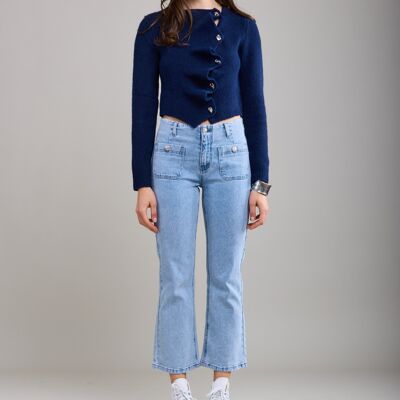 Jeans a zampa da ufficiale - Perla
