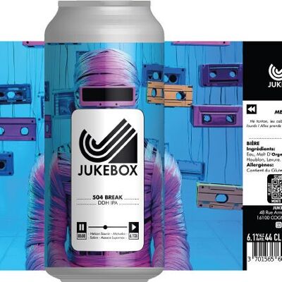 504 Break - DDH IPA - 44cl