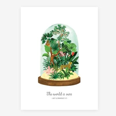 Un mundo por proteger - Póster