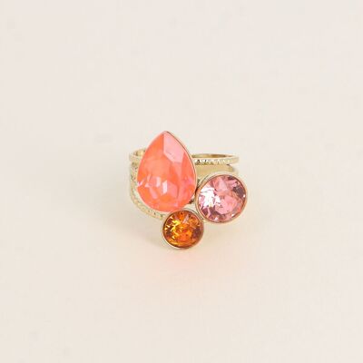 Anello Trilogy Drop - decorato con cristalli Swarovski®