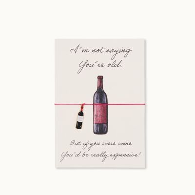 Carta braccialetto: Vino rosso