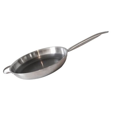 Sartén de acero inoxidable 18/10 Elo Relief Solution de 32 cm