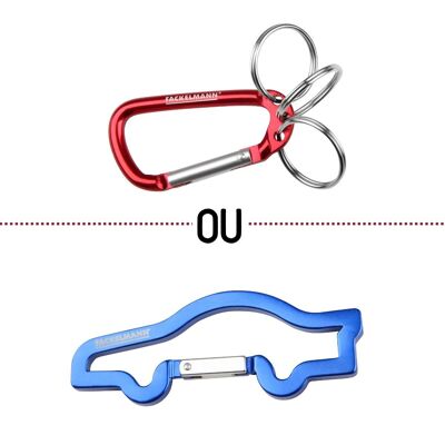 Small Fackelmann Tecno keychain carabiner