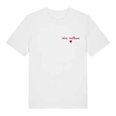 Camiseta - Madre Vigilante - Bordada - Mujer