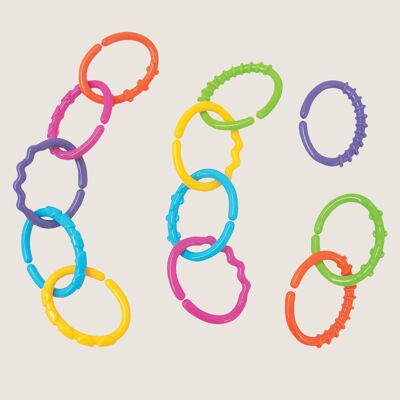 Tarro Edushape Linkets - 66 piezas