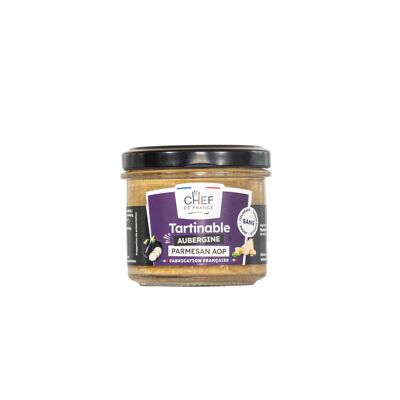 Crema de berenjenas y parmesano DOP