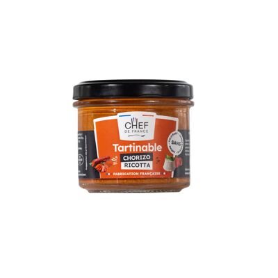Crema di chorizo e ricotta