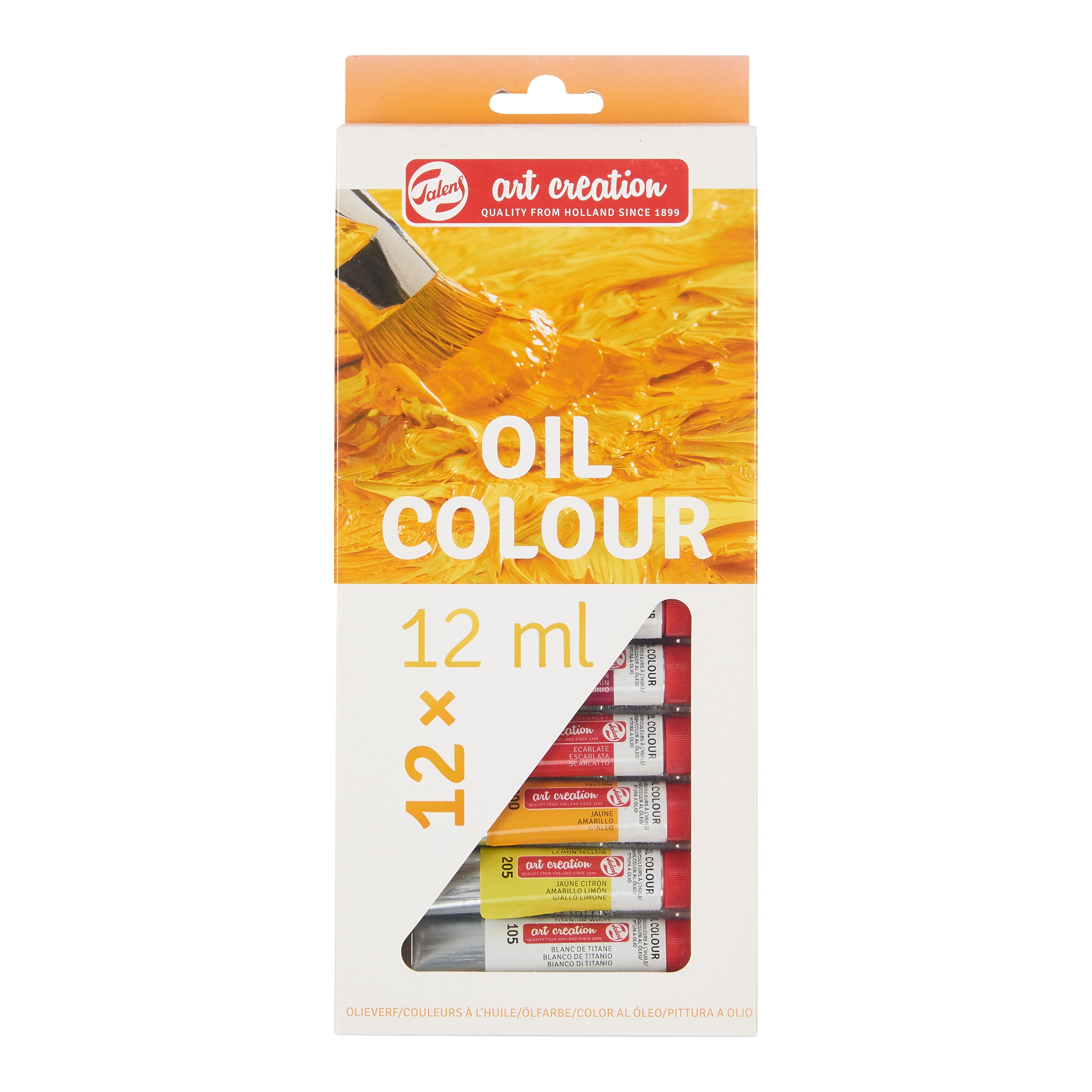 Talens Art Creation Oil Colour Set 12X12ml