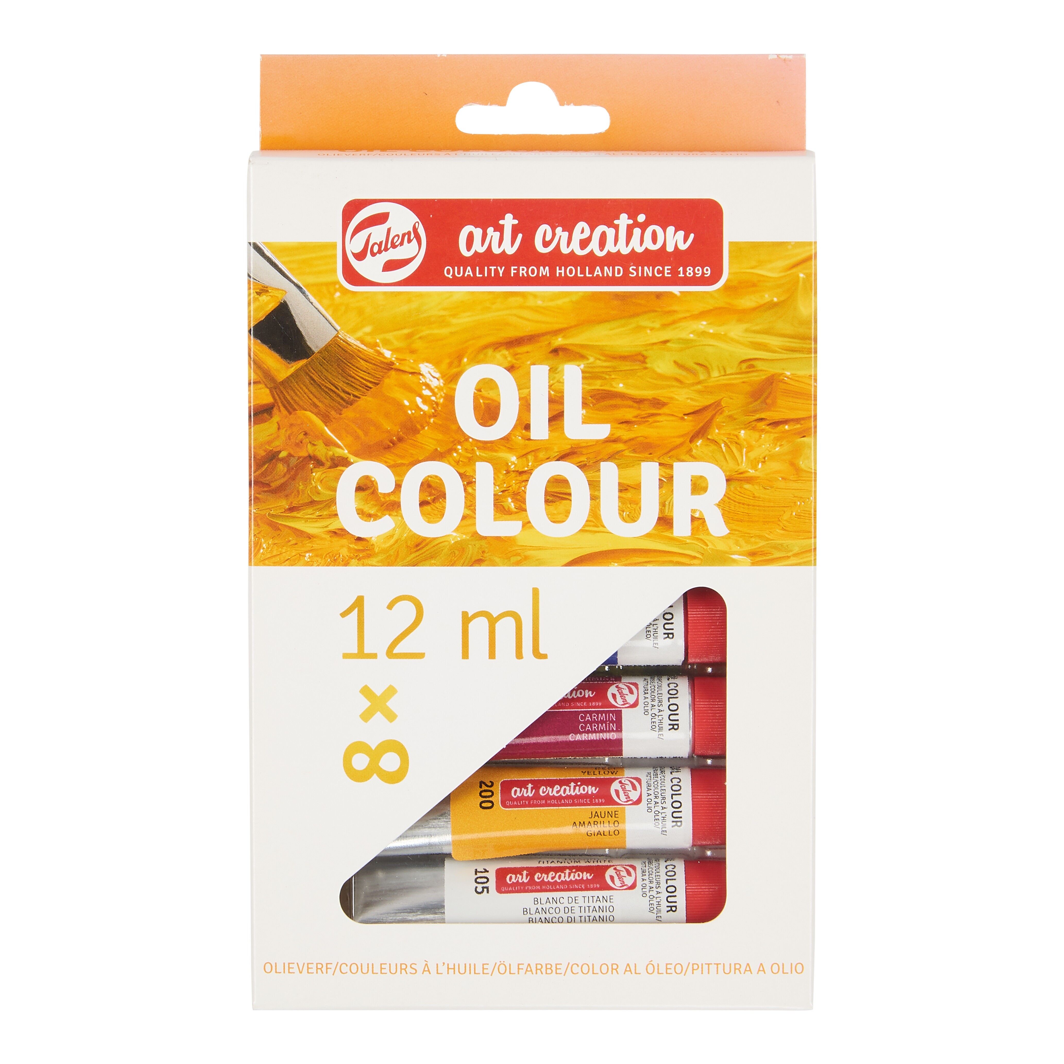 Talens Art Creation Oil Colour Set 8X12ml