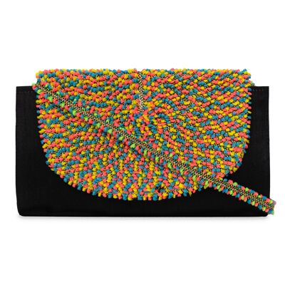 Black Kutch Clutch Bag__Blue