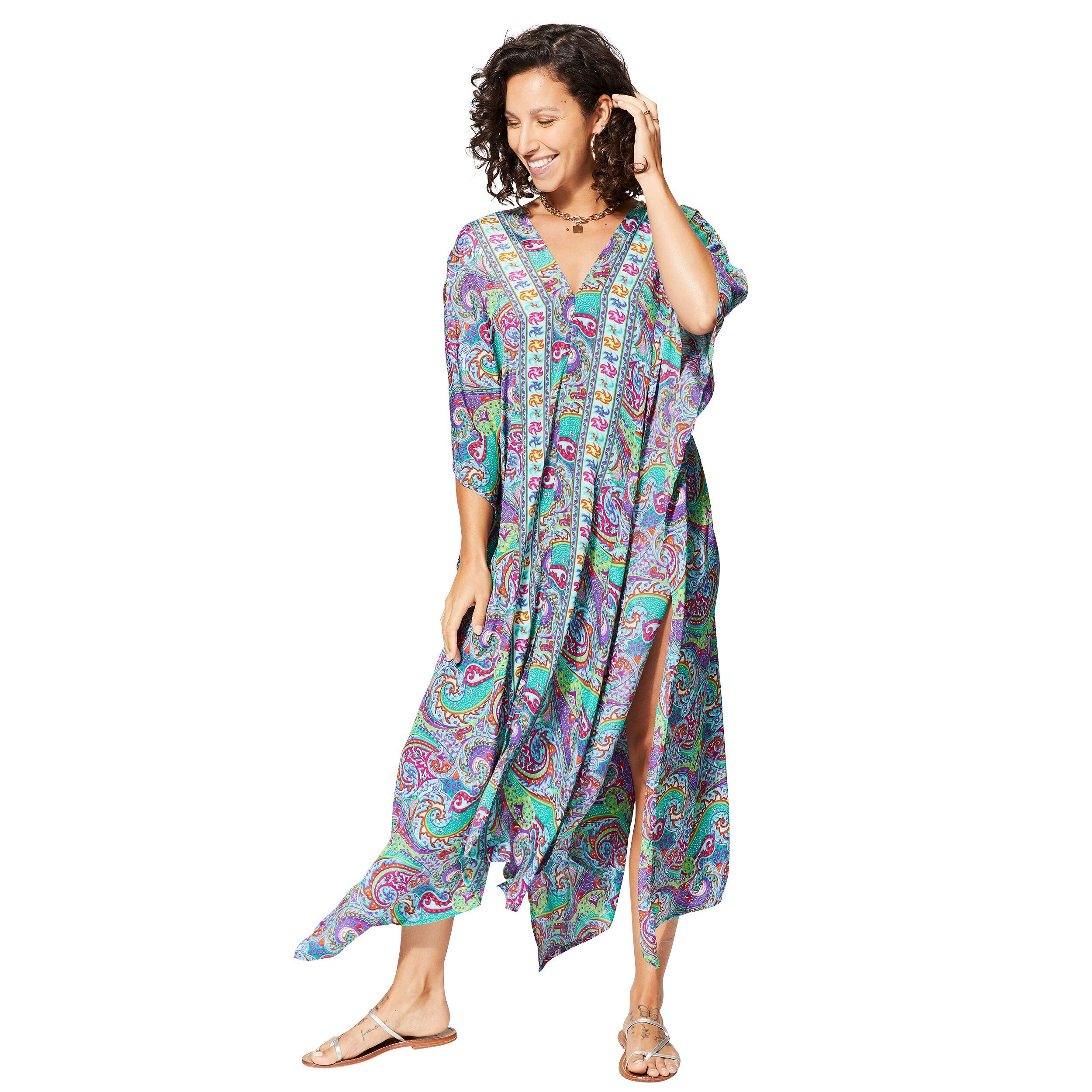 SOMMER-KAFTAN MITTELLANG 3/4-ÄRMEL KAFIP0005A
