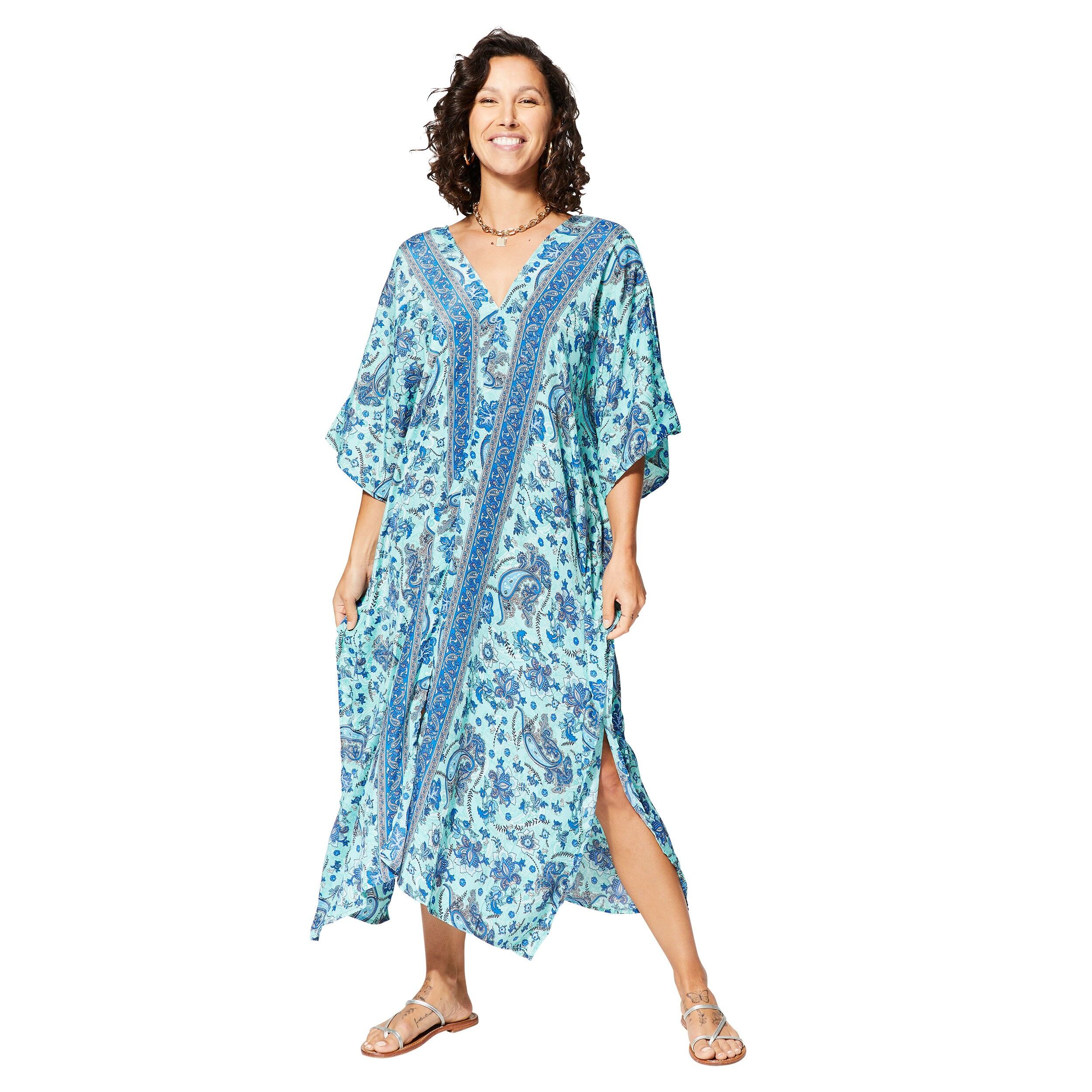 SOMMERKAFTAN MIT 3/4-ÄRMELN KAFIP0005F