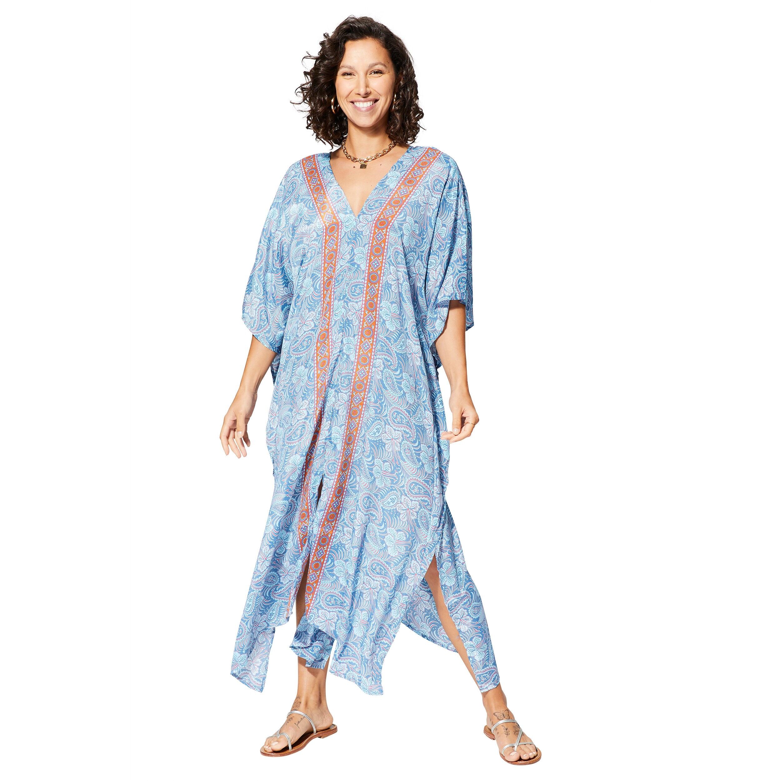SOMMER-KAFTAN MITTELLANG 3/4-ÄRMEL KAFIP0005G