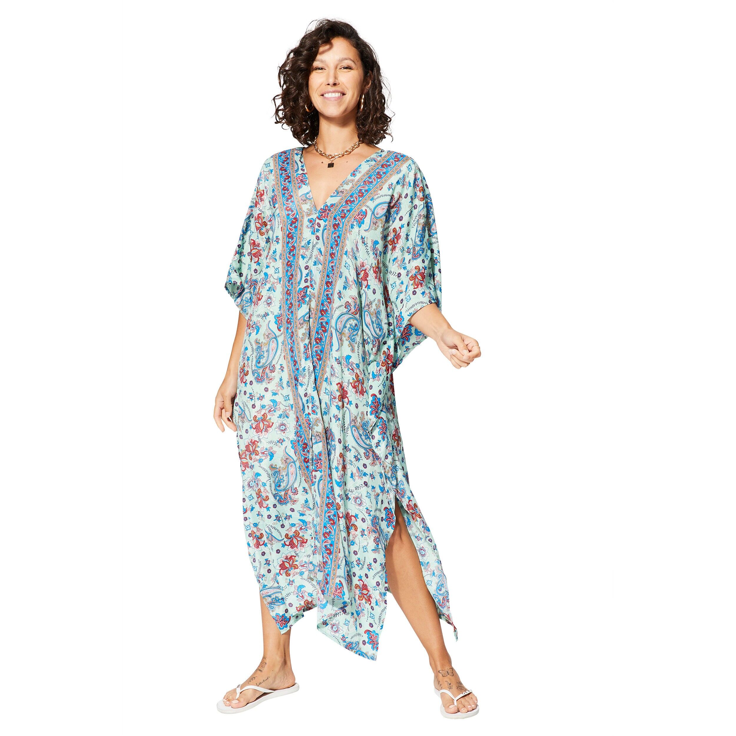 SOMMER-KAFTAN MITTELLANG 3/4-ÄRMEL KAFIP0005H
