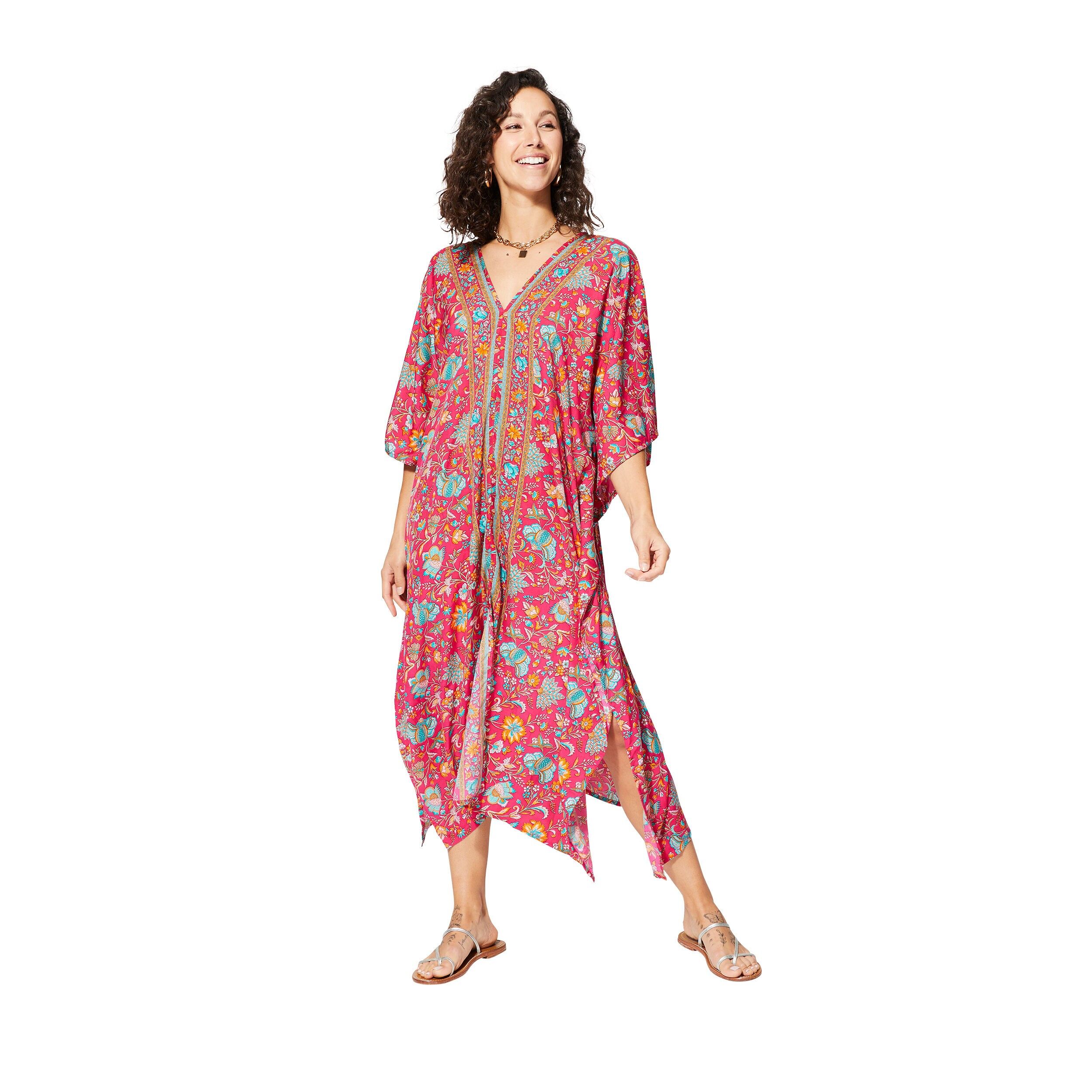SOMMER-KAFTAN MITTELLANG 3/4-ÄRMEL KAFIP4000B