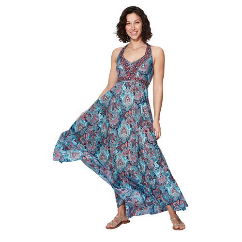 ROBE ETE LONGUE SANS MANCHES MAXIPA4003T