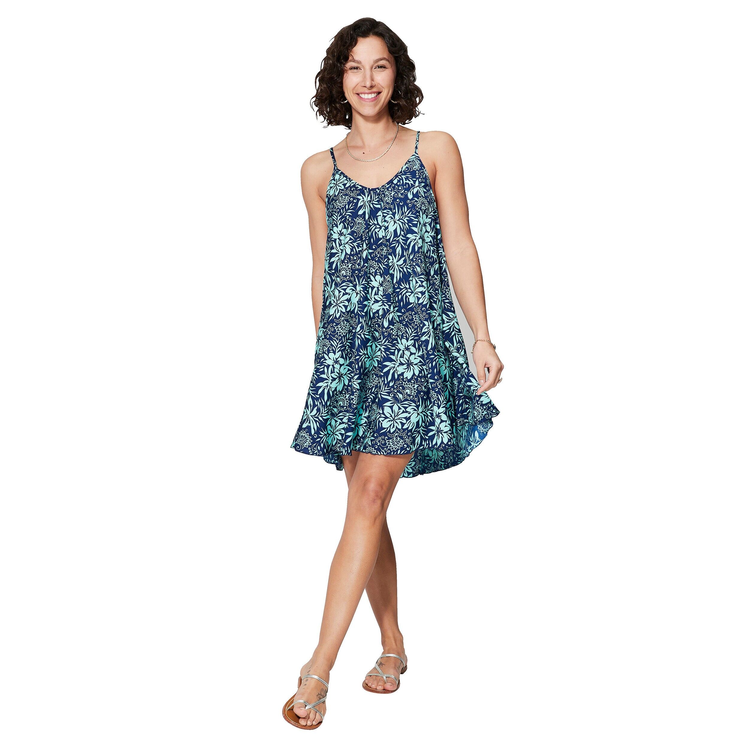 KURZES SOMMERKLEID MIT KURZEN ÄRMELN RLIP4000M