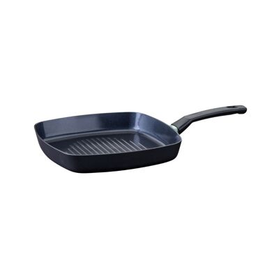 Parrilla de aluminio Fackelmann Brandao de 28 cm con revestimiento cerámico antiadherente libre de PFAS
