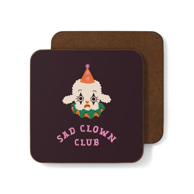 Dessous de verre Agneau clown triste