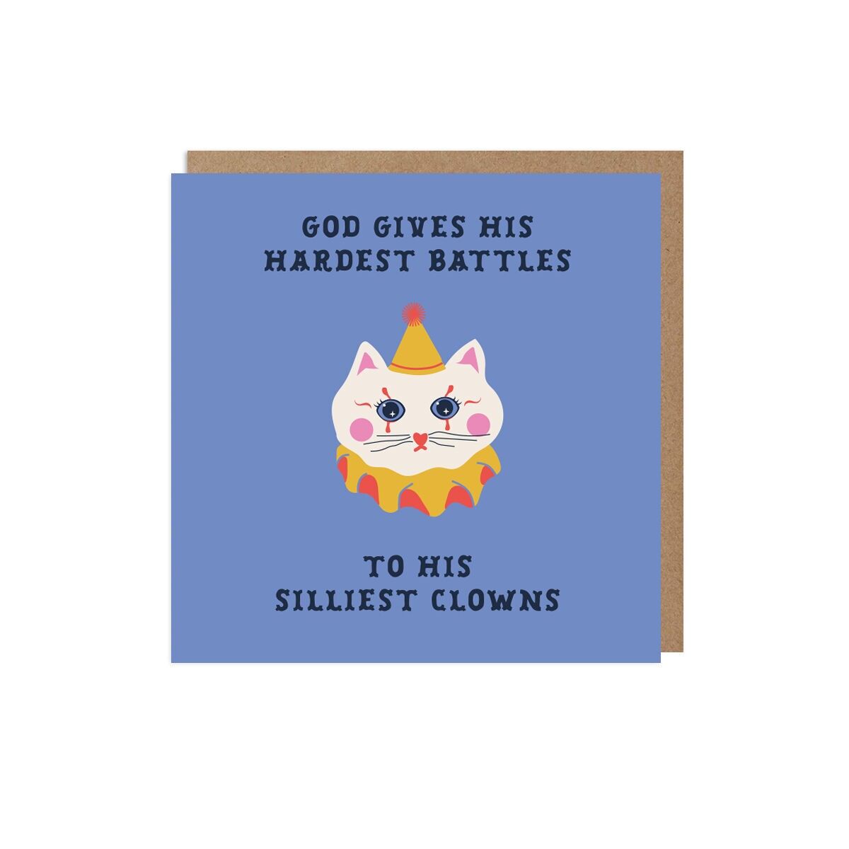 Silliest Clowns Katze Karte