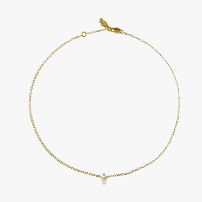 Collana di cristallo d'oro